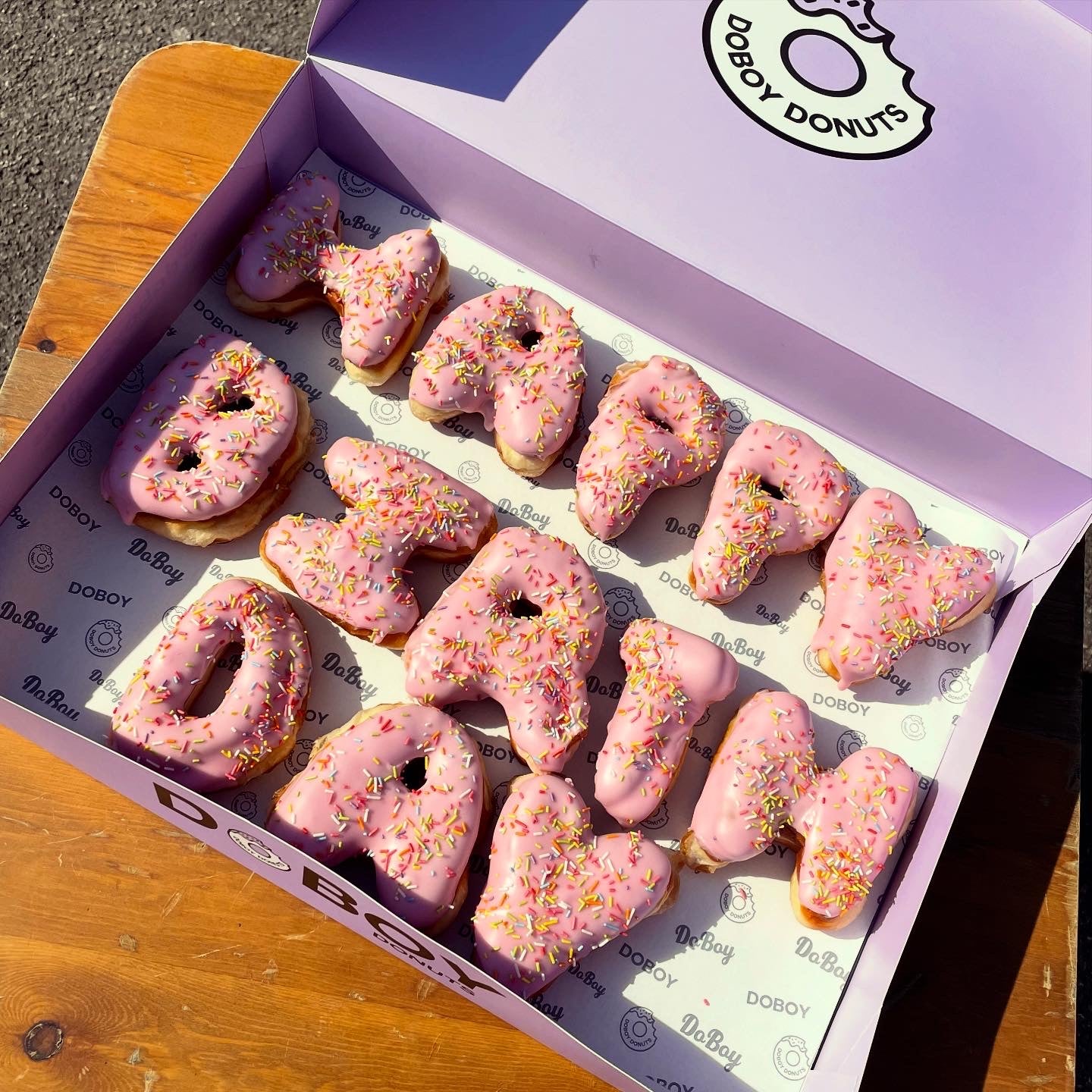 Letter Donuts